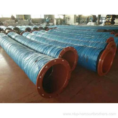 Large Diameter Abrasive Mining Slurry Rubber Hose